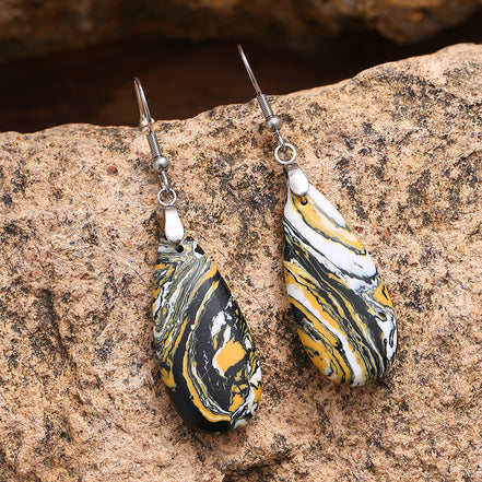 Gold Plated Stone Earrings for Women
