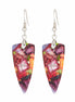 Colorful Geometric Stone Earrings for Women