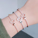 Heart Shaped Couple Bracelets