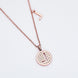 L Initial Moissanite Necklace