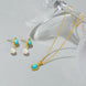Maillard Natural Tiger's Eye Pearl Necklace