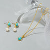 Maillard Natural Tiger's Eye Pearl Necklace