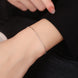 Gold & Silver Square Buckle Bracelet