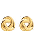 Gold Geometric Irregular Earrings for Women