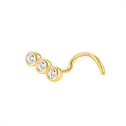 Crystal Nose Ring S925 Silver