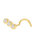 Crystal Nose Ring S925 Silver