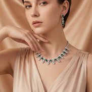 Personalized Creative Necklace & Earrings Set