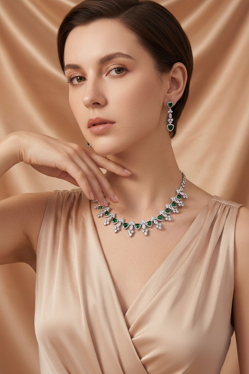 Personalized Creative Necklace & Earrings Set