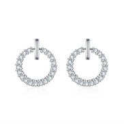 Cool style All diamond Small Earrings