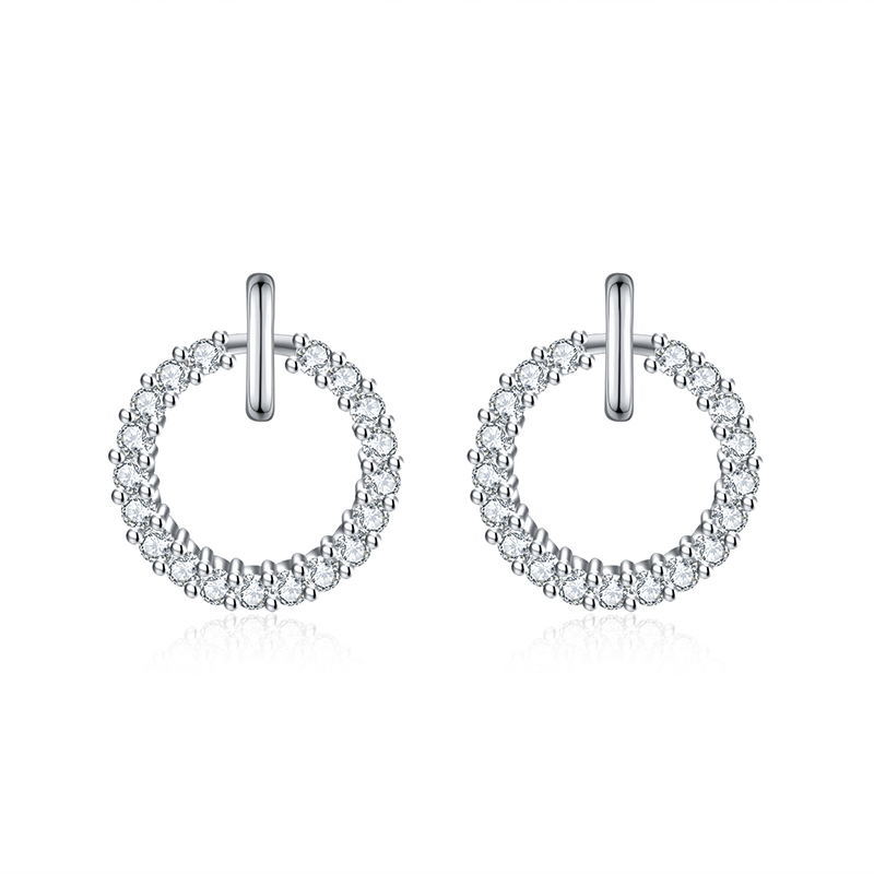 Cool style All diamond Small Earrings