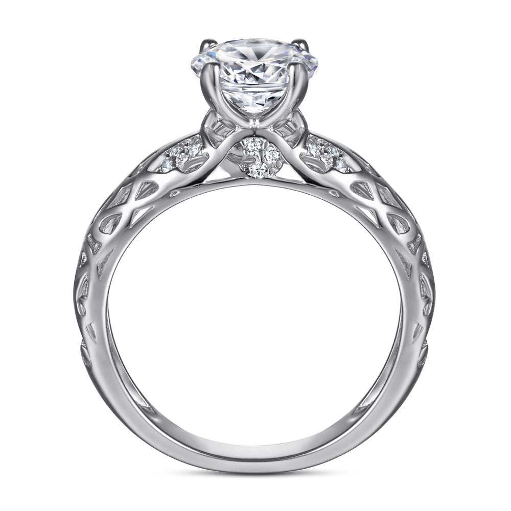 Fashion Simulation Diamond Ring