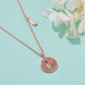 J Initial Moissanite Necklace