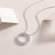 As You Wish Moissanite Pendant Necklace | Platinum S925 Silver