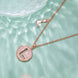 L Initial Moissanite Necklace
