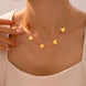 Heart Pendant Necklace | 18K Gold Titanium Steel | Minimalist Luxury