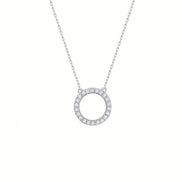 Fully Diamond studded Round Necklace