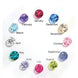 Birthstone Angel Wings Necklace