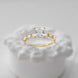 Luxury Square Diamond Studded Ring for Women