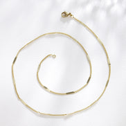 Simple Bone Chain Choker Necklace for Women