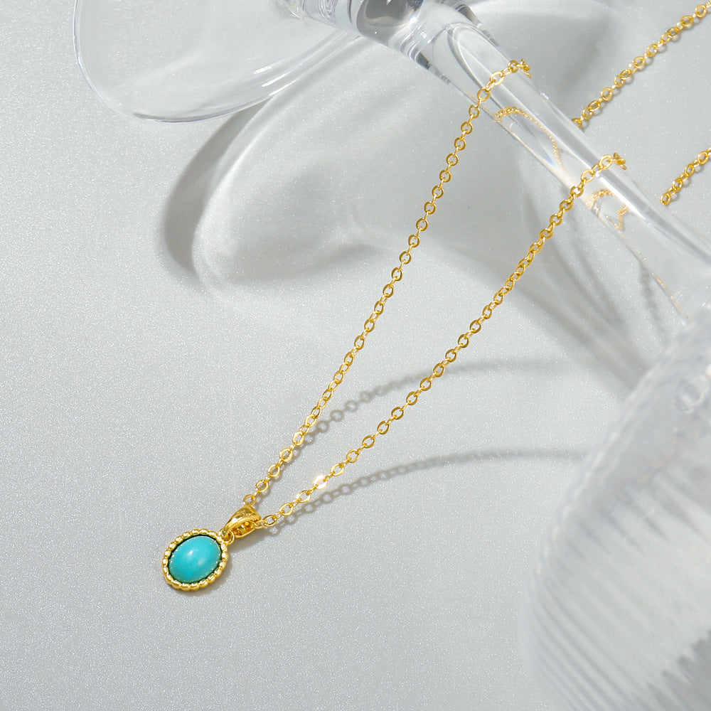 Maillard Natural Tiger's Eye Pearl Necklace