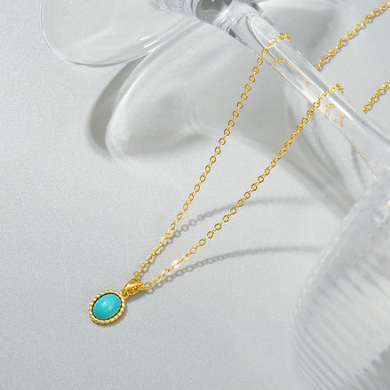 Maillard Natural Tiger's Eye Pearl Necklace