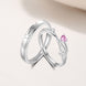 Heart Shaped Diamond Band Ring