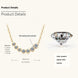 Simple Diamond Pendant Necklace