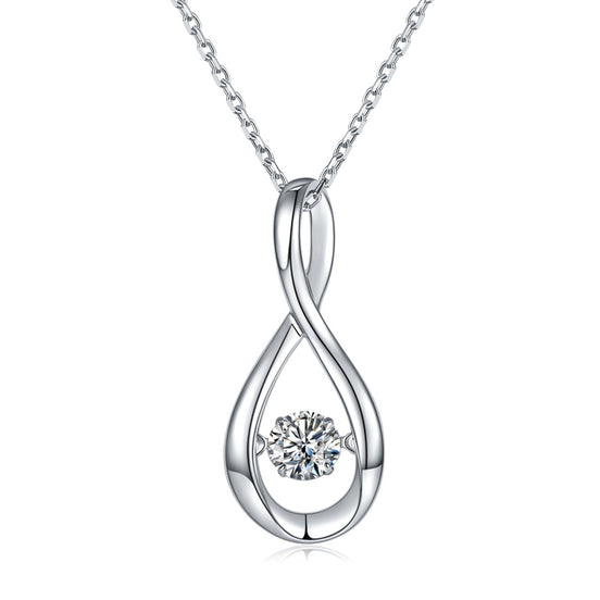 Geometric Moissanite Necklace