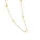 Gold Cross Charm Necklace