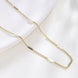 Simple Bone Chain Choker Necklace for Women
