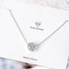 Minimalist Diamond Studded Hollow Necklace