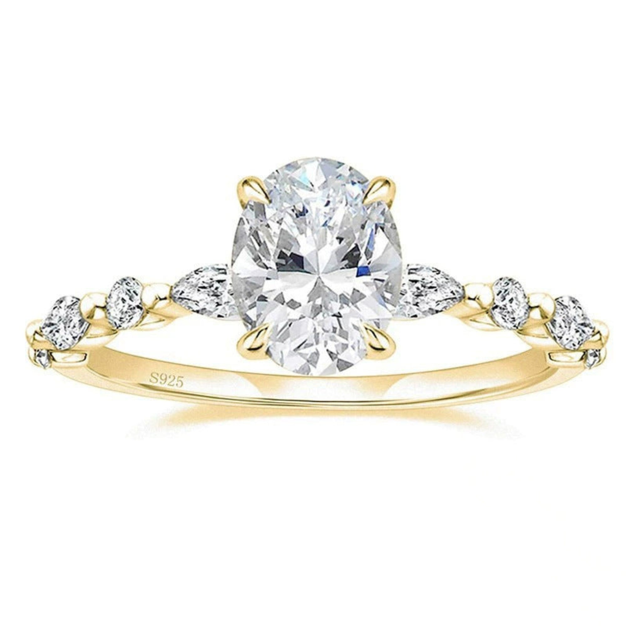 Zircon Ring Affordable Luxury Fashion Women