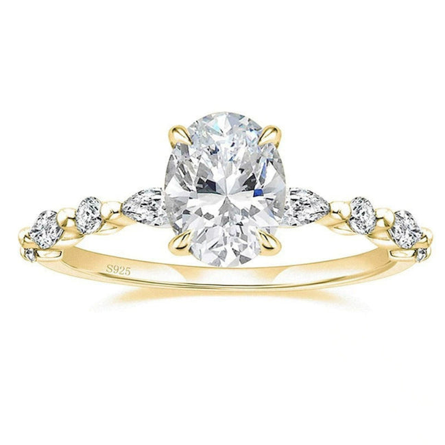 Zircon Ring Affordable Luxury Fashion Women