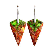 Bold Ethnic Style Geometric Earrings