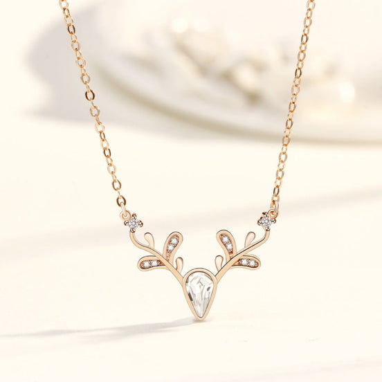 Zodiac Pendant Necklace | CZ Diamond-Cut 925 Silver | Gold & Silver