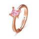 Simple Cube Ring for Women