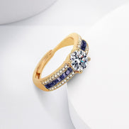 Champagne Gold Diamond Ring