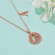 A Initial Moissanite Necklace