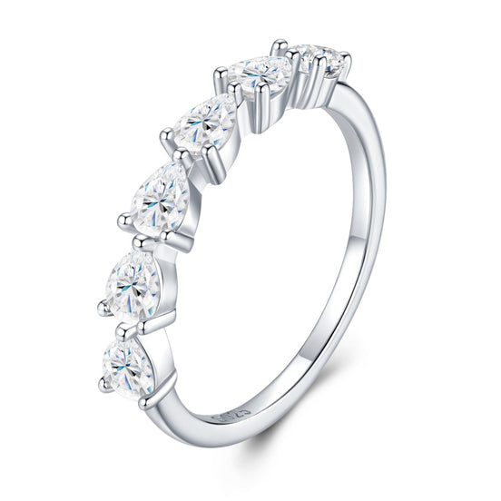 Minimalist Morganite Diamond Ring