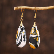 Gold Plated Stone Earrings for Women