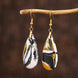 Gold Plated Stone Earrings for Women