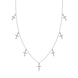 Holy Light Cross Moissanite Necklace