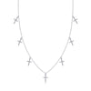 Holy Light Cross Moissanite Necklace