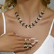Women's Earrings & Necklace 2-Piece Set