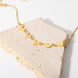 Gold Shell Heart Pendant Necklace for Women