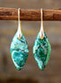 Sea Sediment Jasper Natural Stone Earrings