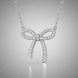 Hexagon Solitaire Moissanite Pendant Necklace
