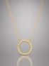 Fully Diamond studded Round Necklace