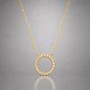 Fully Diamond studded Round Necklace