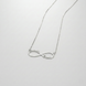 Classic Simple Infinity Design Customizable Name Design Versatile Necklace